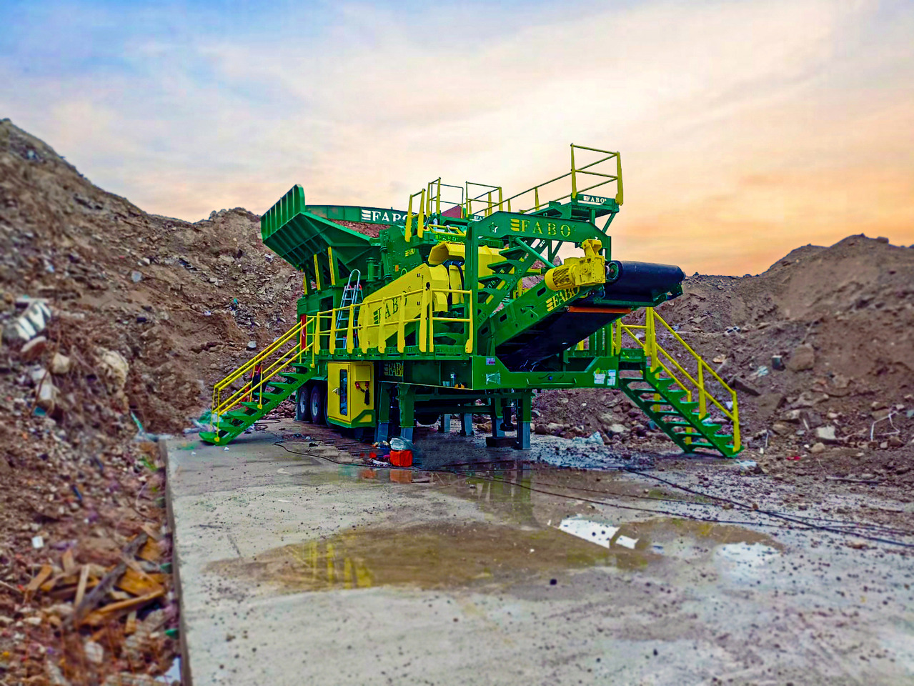 FABO mobile impact crusher - Udarna drobilica: slika 4 FABO mobile impact crusher - Udarna drobilica: slika 4