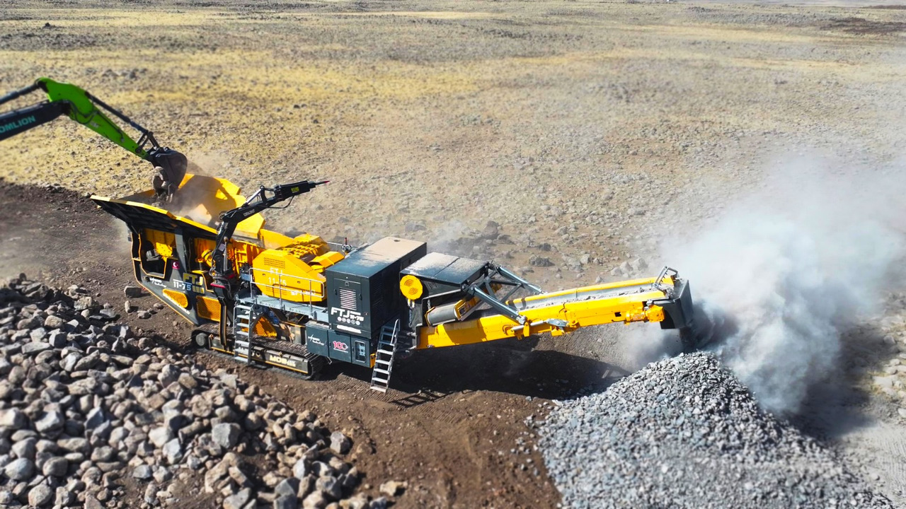 FABO mobile jaw crusher - Čeljusna drobilica: slika 2 FABO mobile jaw crusher - Čeljusna drobilica: slika 2