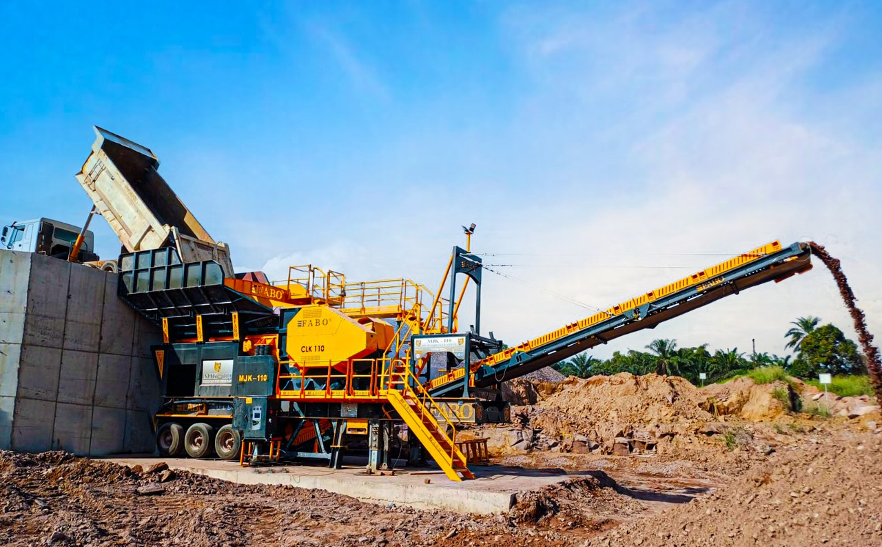 FABO mobile jaw crusher - Čeljusna drobilica: slika 1 FABO mobile jaw crusher - Čeljusna drobilica: slika 1