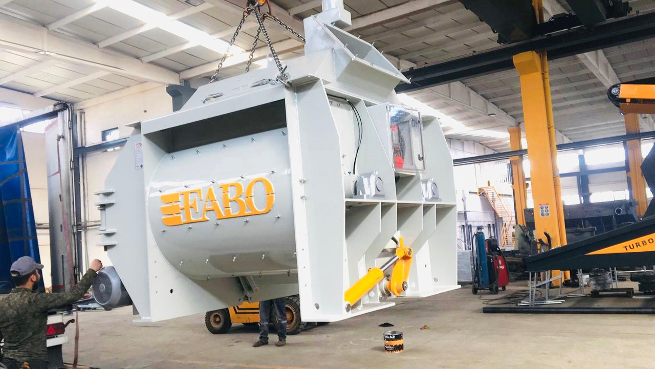 Novu Mešalica za beton FABO twin shaft mixer: slika 1