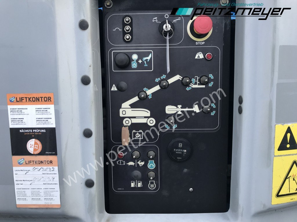 Teleskopska platforma Genie Teleskop Arbeitsbühne S-45 Arbeitshöhe 15,7 m / 2 Personen: slika 11