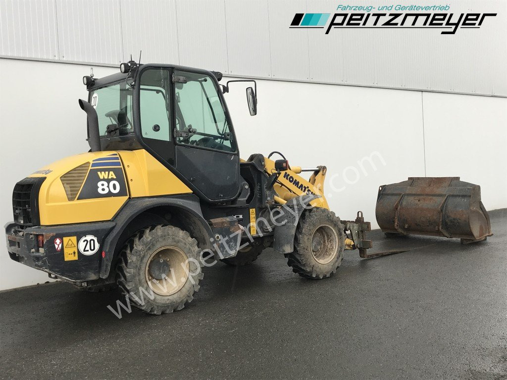 Komatsu RADLADER WA 80-6 Palettengabel und Standardschaufel - Utovarivač točkaš: slika 3 Komatsu RADLADER WA 80-6 Palettengabel und Standardschaufel - Utovarivač točkaš: slika 3