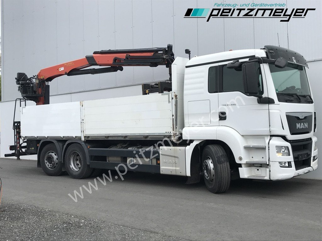 MAN TGS 26.440 FL 6x2 Palfinger PK 21001 L Steinzange, EU 6, Lenkachse - Kamion sa tovarnim sandukom, Kamion sa dizalicom: slika 2 MAN TGS 26.440 FL 6x2 Palfinger PK 21001 L Steinzange, EU 6, Lenkachse - Kamion sa tovarnim sandukom, Kamion sa dizalicom: slika 2