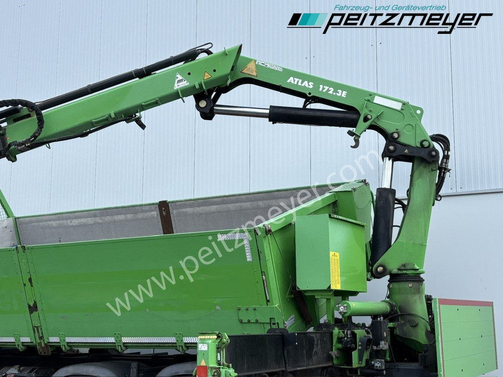 Istovarivač, Kamion sa dizalicom MAN TGS 26.460 FL 6x2 Kipper+Kran+Funk Lenkachse, 2-Seitenkipper, Atlas 172.3: slika 31