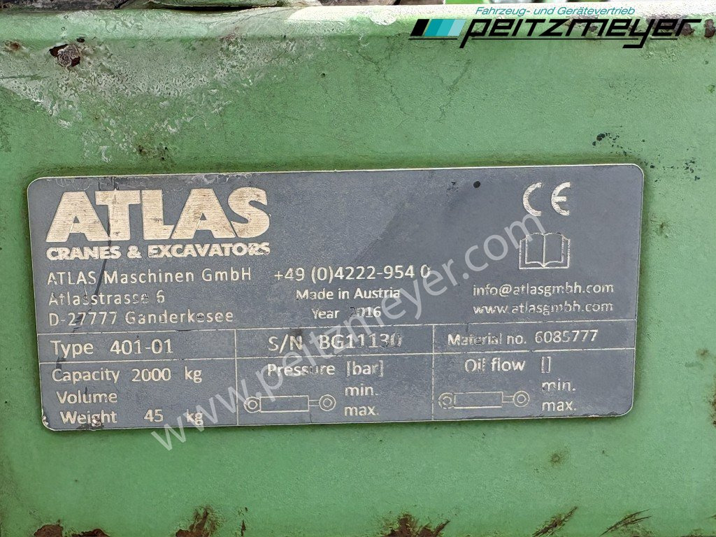 Istovarivač, Kamion sa dizalicom MAN TGS 26.460 FL 6x2 Kipper+Kran+Funk Lenkachse, 2-Seitenkipper, Atlas 172.3: slika 19