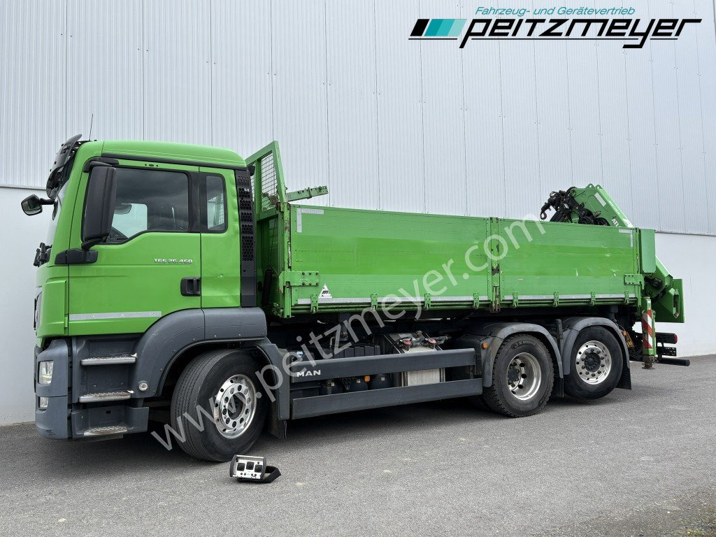 Istovarivač, Kamion sa dizalicom MAN TGS 26.460 FL 6x2 Kipper+Kran+Funk Lenkachse, 2-Seitenkipper, Atlas 172.3: slika 7