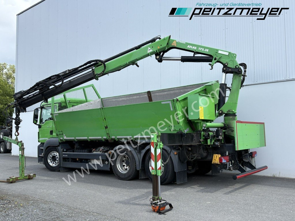 MAN TGS 26.460 FL 6x2 Kipper+Kran+Funk Lenkachse, 2-Seitenkipper, Atlas 172.3 - Istovarivač, Kamion sa dizalicom: slika 3 MAN TGS 26.460 FL 6x2 Kipper+Kran+Funk Lenkachse, 2-Seitenkipper, Atlas 172.3 - Istovarivač, Kamion sa dizalicom: slika 3