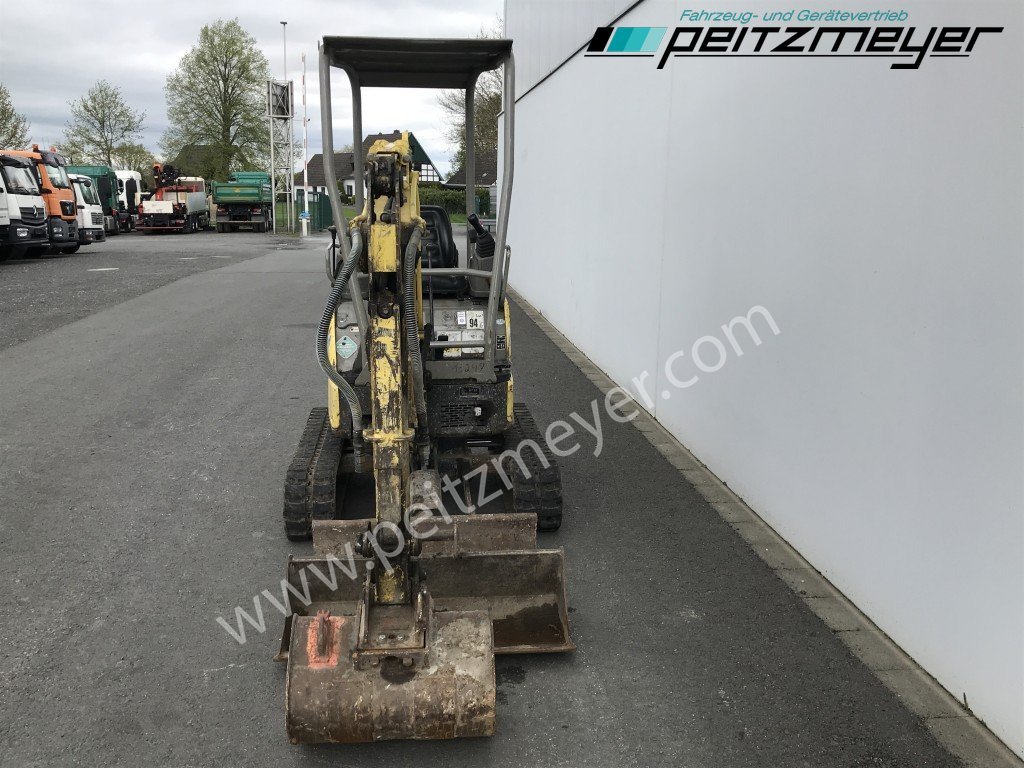 YANMAR MINIBAGGER Vio 17 verstellbares Fahrwerk Schnellwechsler mit 60 er und 100 Löffel - Mini bager: slika 5 YANMAR MINIBAGGER Vio 17 verstellbares Fahrwerk Schnellwechsler mit 60 er und 100 Löffel - Mini bager: slika 5