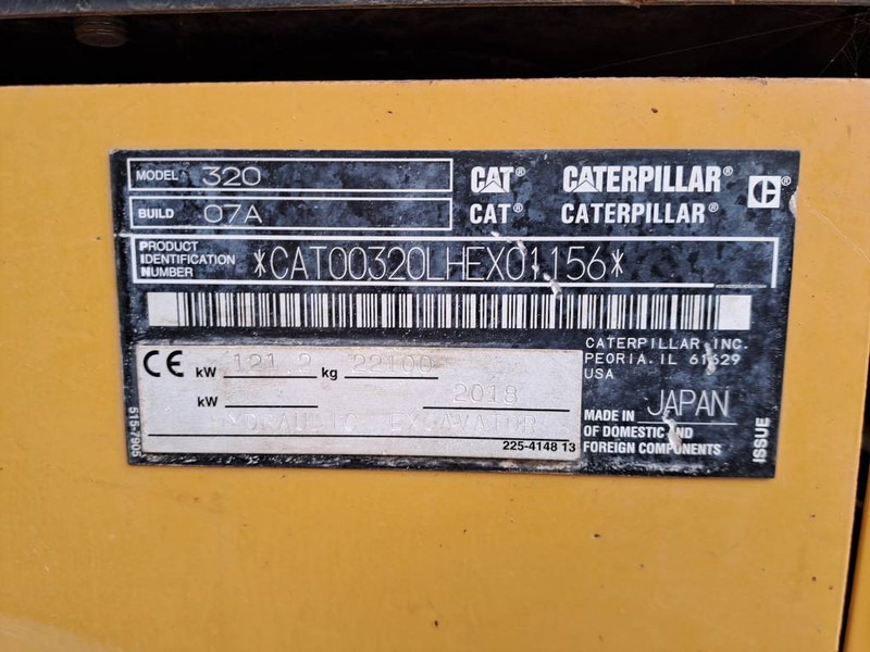 Bager guseničar Cat 320 NG: slika 12
