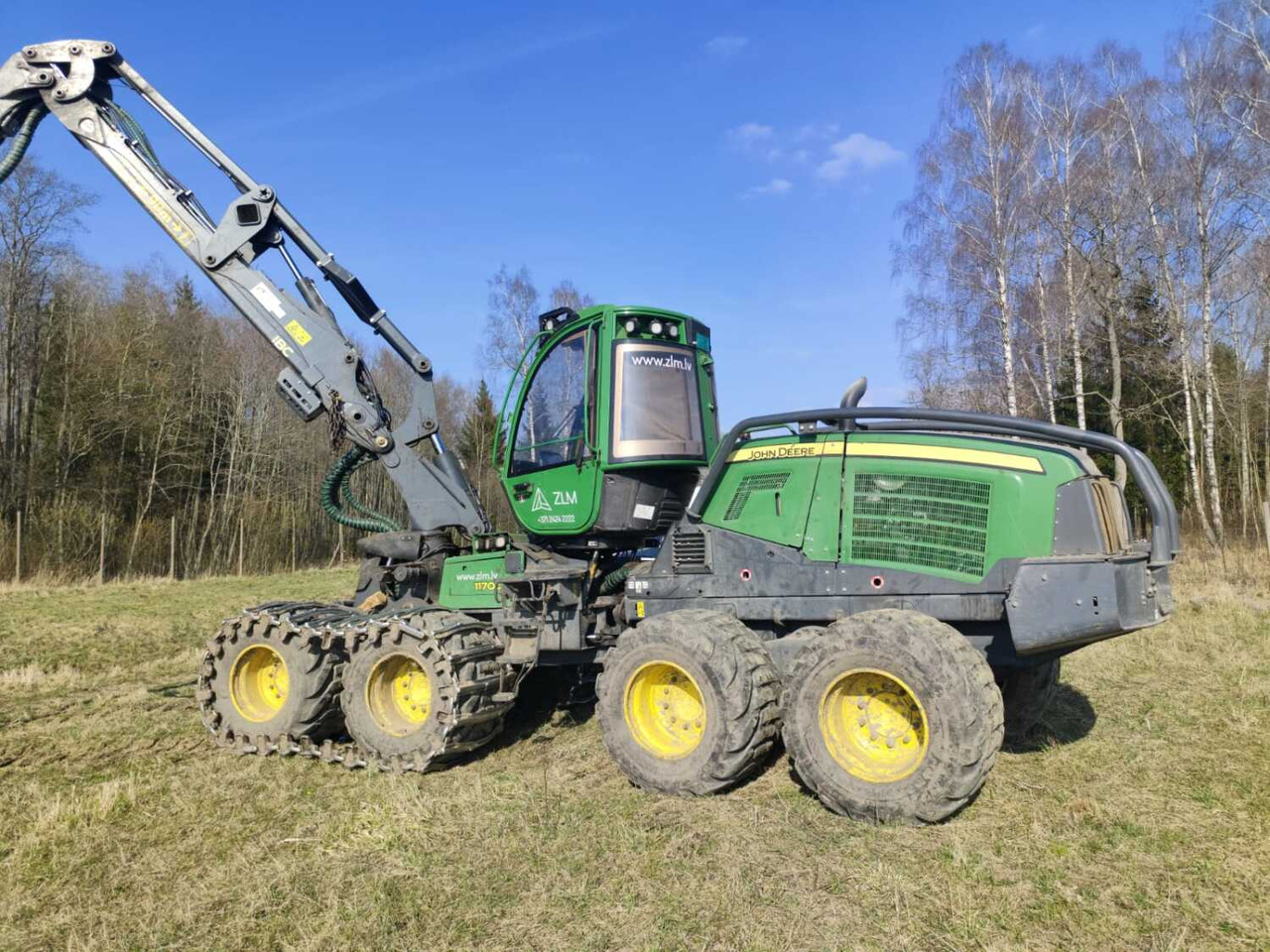 John Deere 1170G with H413 - Kombajn za šumarstvo: slika 4 John Deere 1170G with H413 - Kombajn za šumarstvo: slika 4