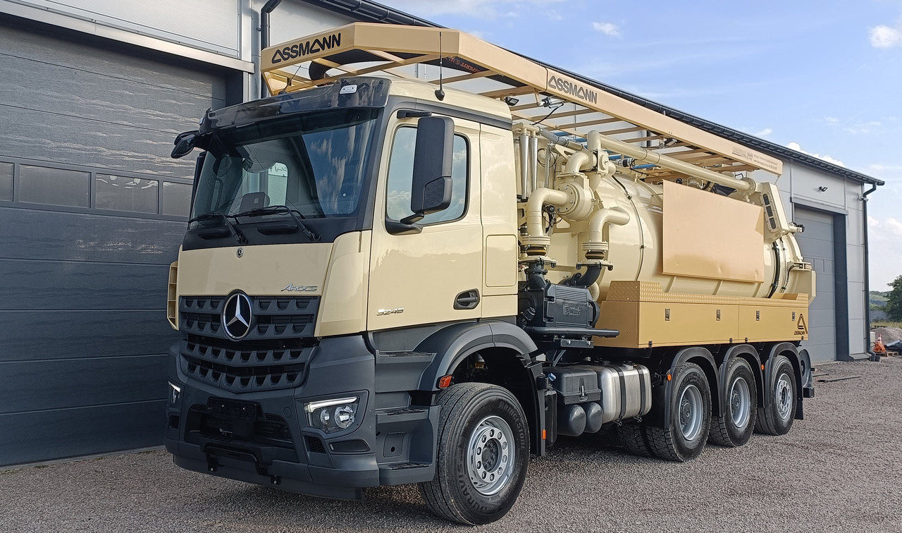 MERCEDES-BENZ AROCS ASSMANN stainless steel recykling - Vakuumska cisterna: slika 1 MERCEDES-BENZ AROCS ASSMANN stainless steel recykling - Vakuumska cisterna: slika 1