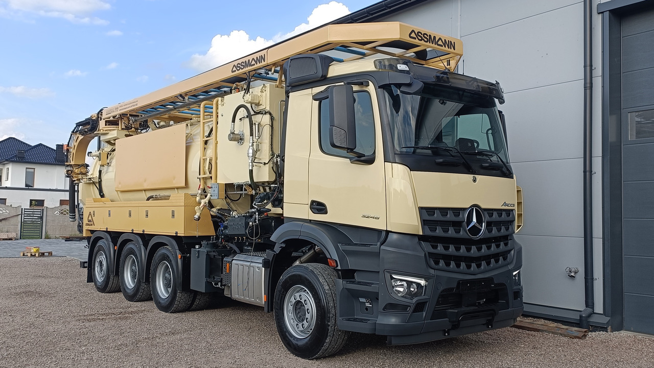 MERCEDES-BENZ AROCS ASSMANN stainless steel recykling - Vakuumska cisterna: slika 3 MERCEDES-BENZ AROCS ASSMANN stainless steel recykling - Vakuumska cisterna: slika 3