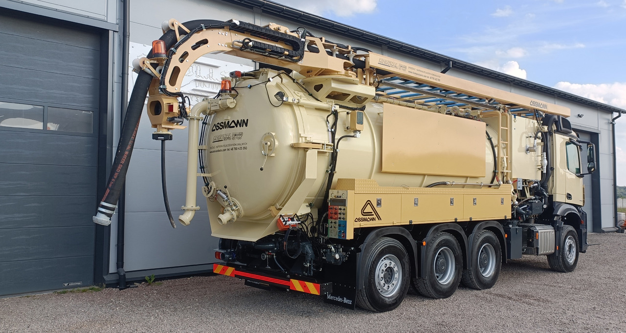 MERCEDES-BENZ AROCS ASSMANN stainless steel recykling - Vakuumska cisterna: slika 2 MERCEDES-BENZ AROCS ASSMANN stainless steel recykling - Vakuumska cisterna: slika 2