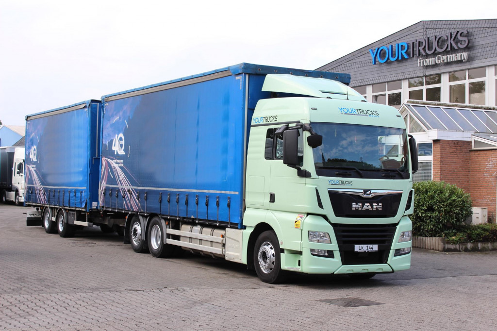 MAN TGX 26.460 Retarder Jumbo-Zug 120M3 Durchlade - Kamion sa ceradom: slika 1 MAN TGX 26.460 Retarder Jumbo-Zug 120M3 Durchlade - Kamion sa ceradom: slika 1