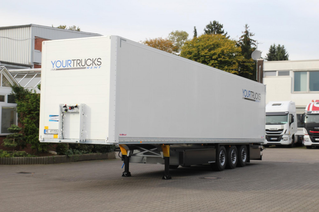 SCHMITZ Koffer Liftachse Pal.-Kasten Dop.St Miete RENT - Poluprikolica sa zatvorenim sandukom: slika 1 SCHMITZ Koffer Liftachse Pal.-Kasten Dop.St Miete RENT - Poluprikolica sa zatvorenim sandukom: slika 1