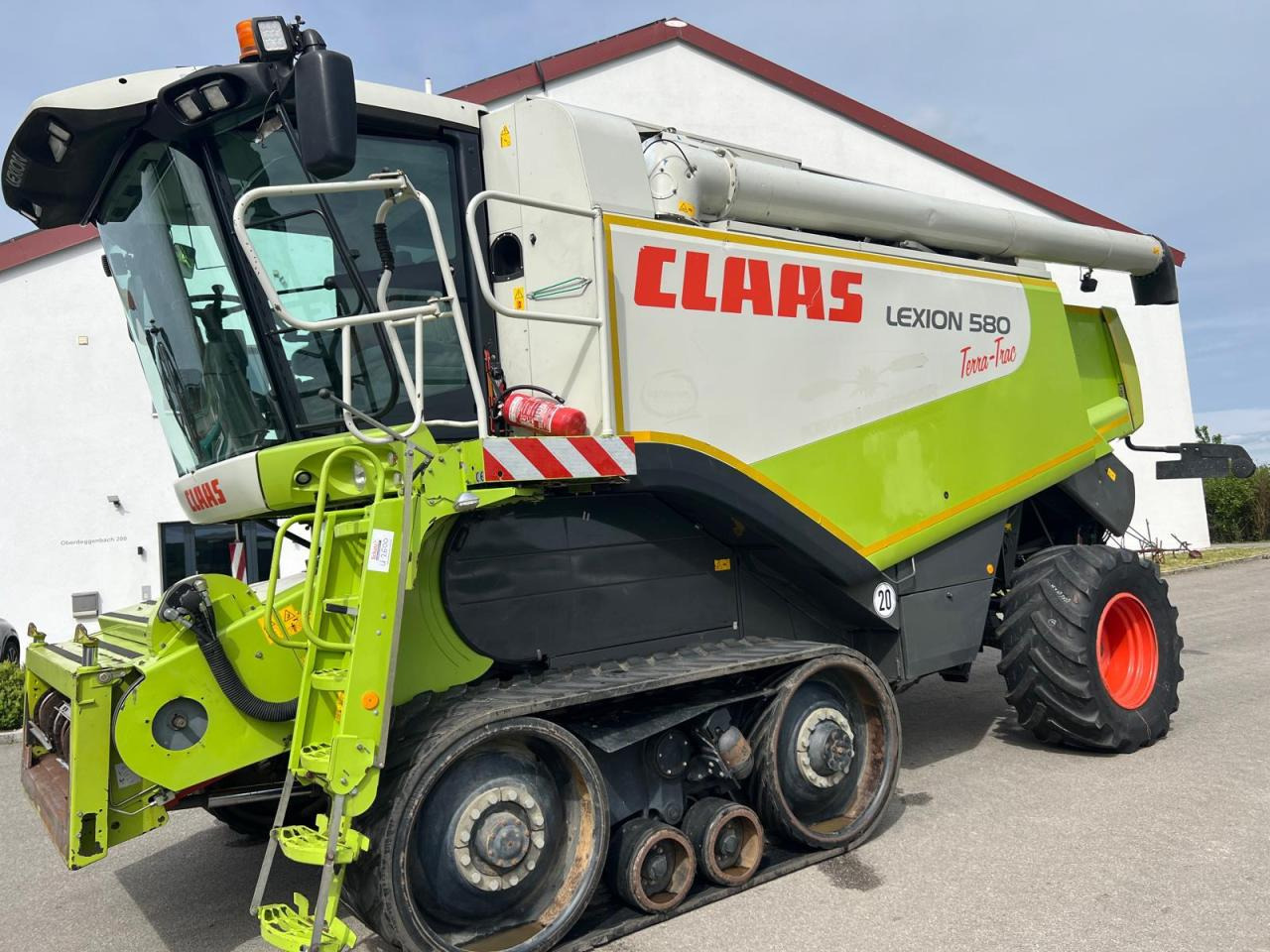 CLAAS Lexion 580 Terra Trac, Bj. 2004 - Kombinovani kombajn: slika 1 CLAAS Lexion 580 Terra Trac, Bj. 2004 - Kombinovani kombajn: slika 1