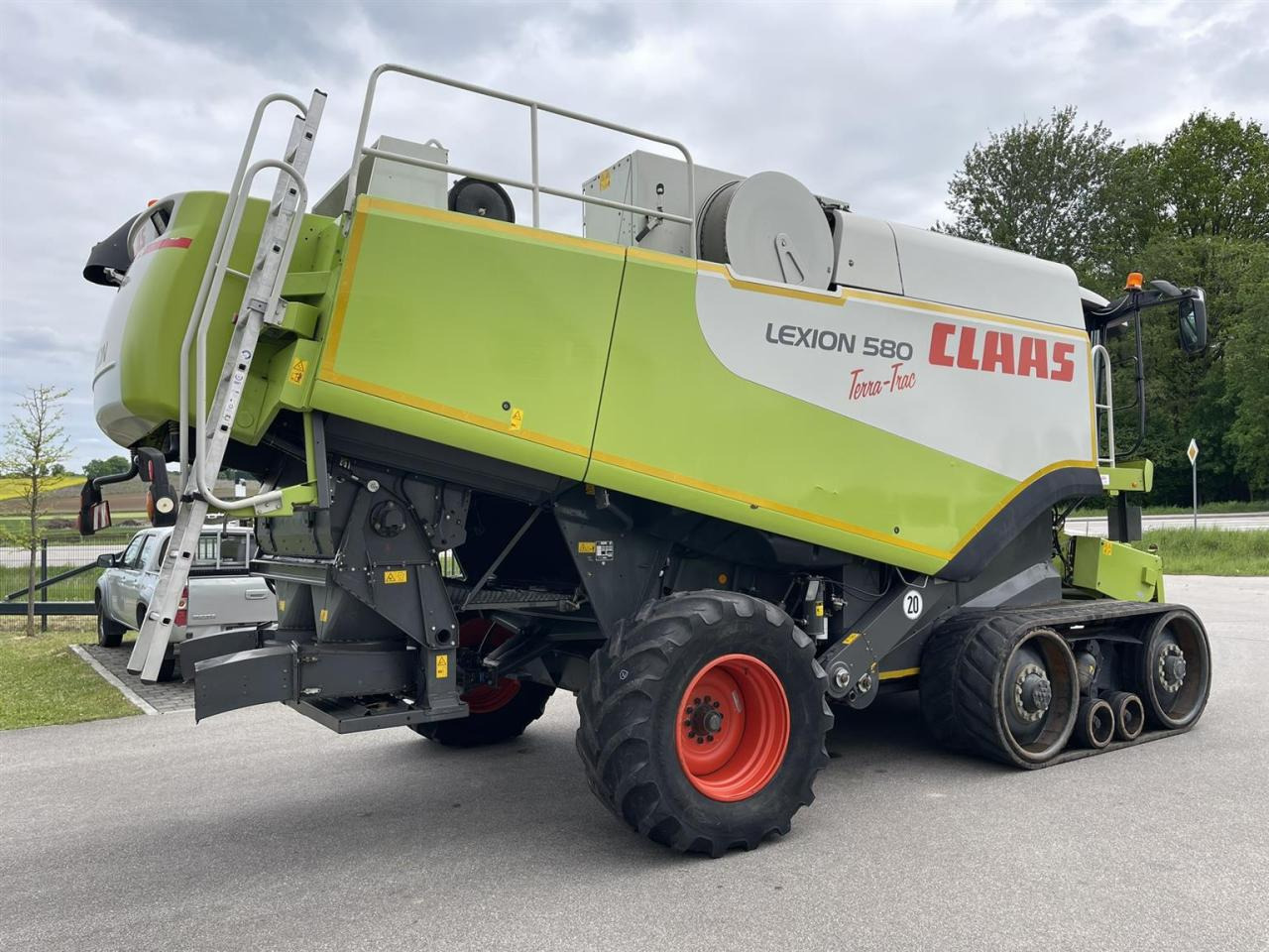 CLAAS Lexion 580 Terra Trac - Kombinovani kombajn: slika 5 CLAAS Lexion 580 Terra Trac - Kombinovani kombajn: slika 5