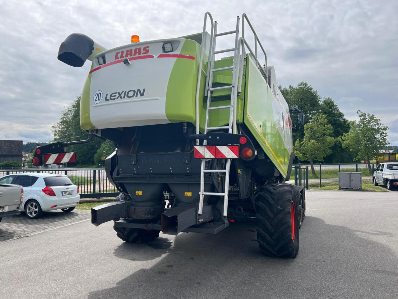 CLAAS Lexion 580 Terra Trac - Kombinovani kombajn: slika 4 CLAAS Lexion 580 Terra Trac - Kombinovani kombajn: slika 4