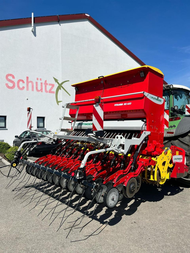Pöttinger Vitasem 302 ADD + Pöttinger Lion 303.12 WG, Kombi - Kombinovana mašina za setvu: slika 1 Pöttinger Vitasem 302 ADD + Pöttinger Lion 303.12 WG, Kombi - Kombinovana mašina za setvu: slika 1