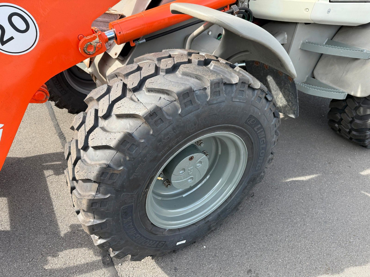 Utovarivač točkaš Atlas AR 80 hydr. SW , Palettengabel: slika 6