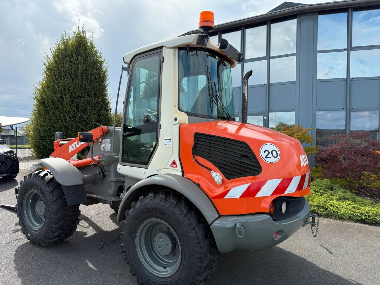 Atlas AR 80 hydr. SW , Palettengabel - Utovarivač točkaš: slika 1 Atlas AR 80 hydr. SW , Palettengabel - Utovarivač točkaš: slika 1