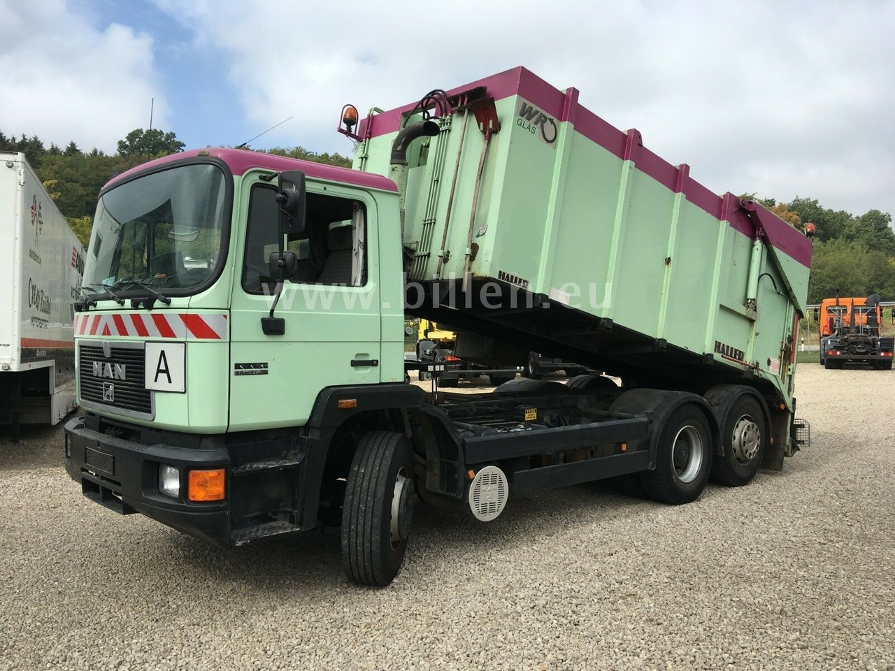 MAN 26.342 6x2Haller M 18 WRG Kippbar MAN 26.342 6x2Haller M 18 WRG Kippbar - Kamion za smeće: slika 1 MAN 26.342 6x2Haller M 18 WRG Kippbar MAN 26.342 6x2Haller M 18 WRG Kippbar - Kamion za smeće: slika 1