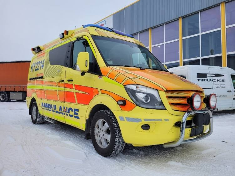 MERCEDES – BENZ SPRINTER 3.0D AMBULANCE (TAMLANS) KLIMA, 11.2016, EURO 6 - Vozilo hitne pomoći: slika 1 MERCEDES – BENZ SPRINTER 3.0D AMBULANCE (TAMLANS) KLIMA, 11.2016, EURO 6 - Vozilo hitne pomoći: slika 1