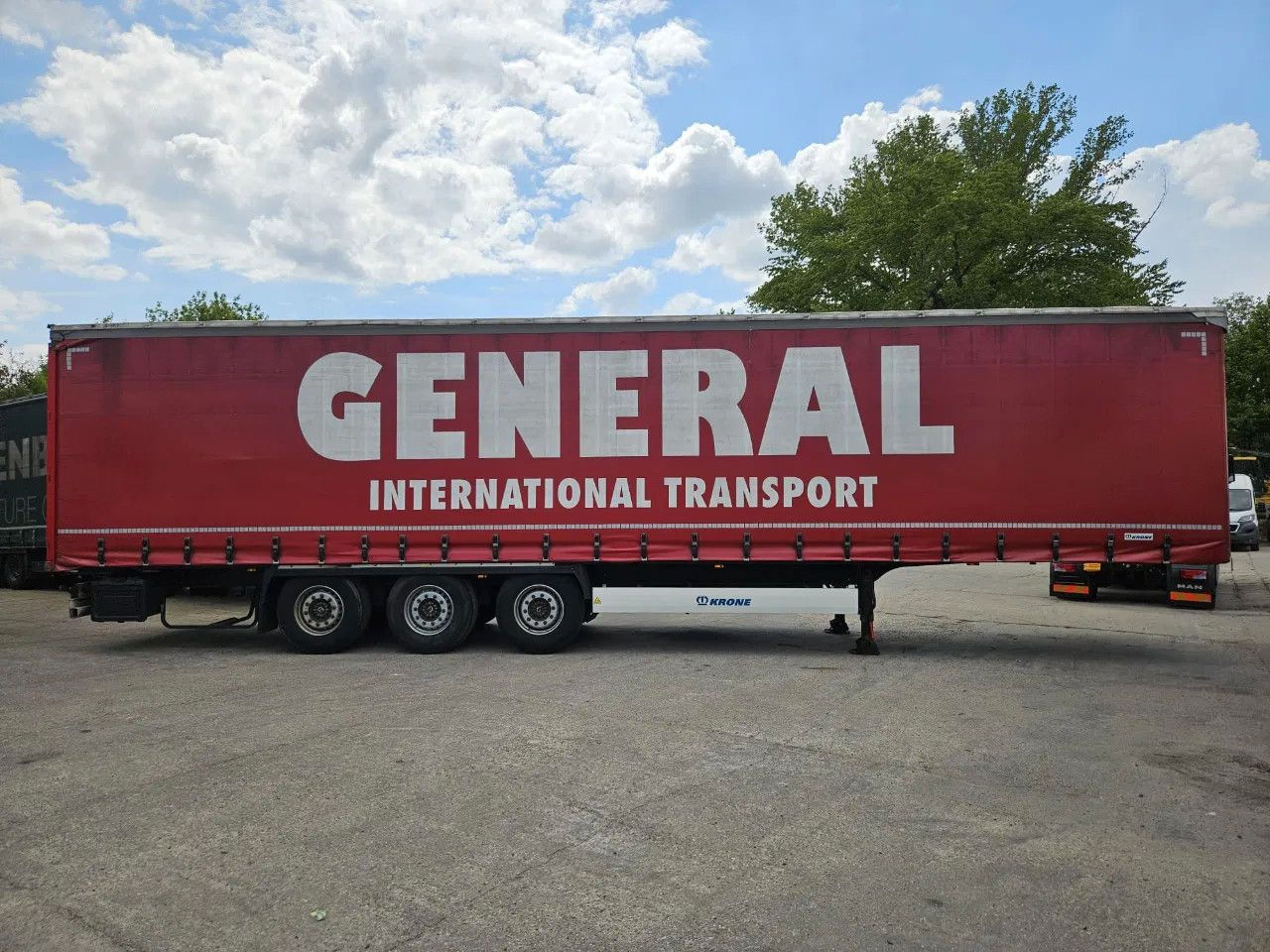 Krone SD XL Code, Lifting Axle A - Poluprikolica sa ceradom: slika 4 Krone SD XL Code, Lifting Axle A - Poluprikolica sa ceradom: slika 4