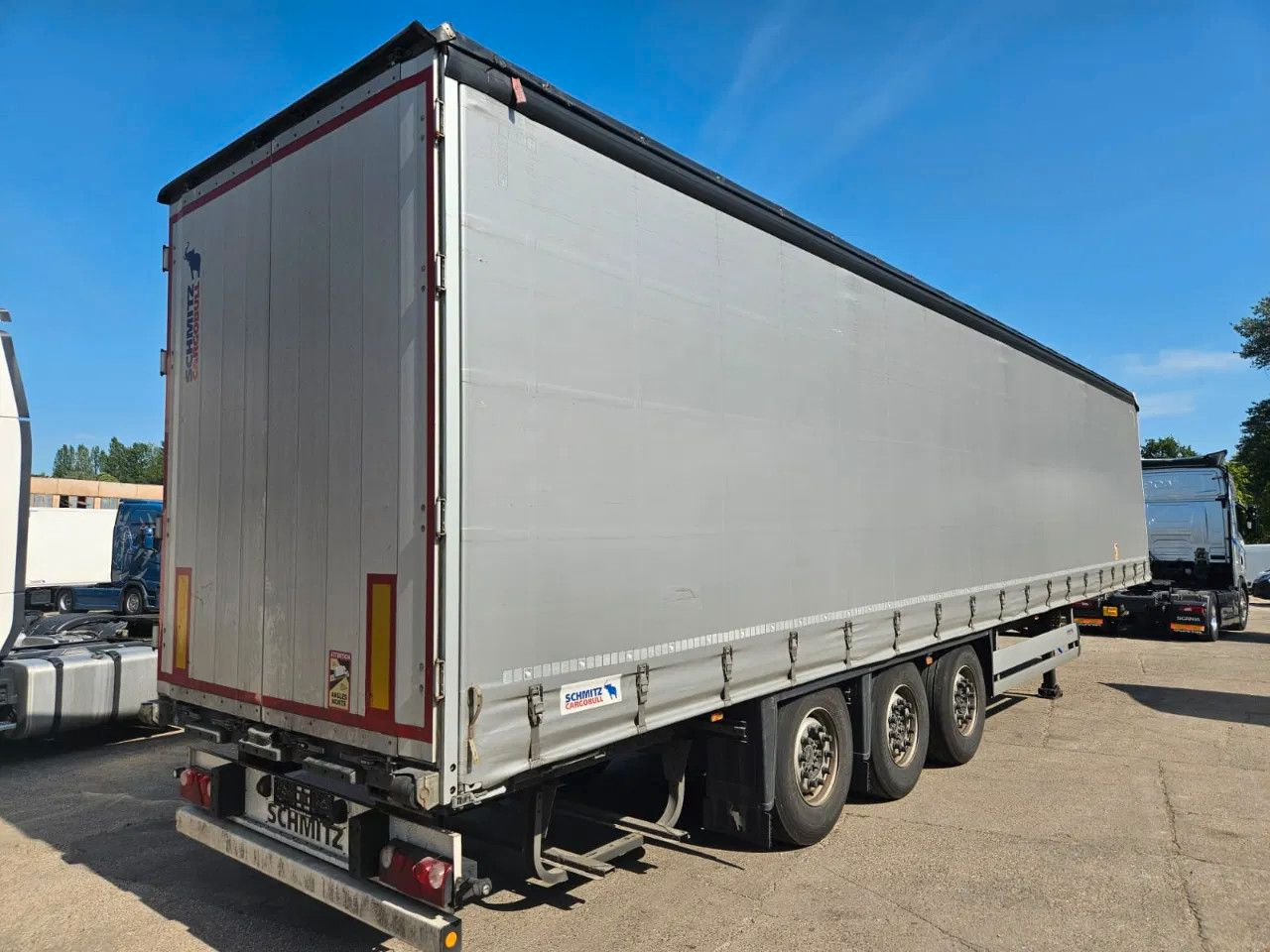 Schmitz Cargobull SCB S3T Standard 14 units! Lifting Axle A&C, XL - Poluprikolica sa ceradom: slika 3 Schmitz Cargobull SCB S3T Standard 14 units! Lifting Axle A&C, XL - Poluprikolica sa ceradom: slika 3