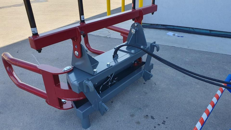 Ballenzange mit Zinken Rundbellenzange Silozange Frontlader Euro - Stezaljka: slika 3 Ballenzange mit Zinken Rundbellenzange Silozange Frontlader Euro - Stezaljka: slika 3