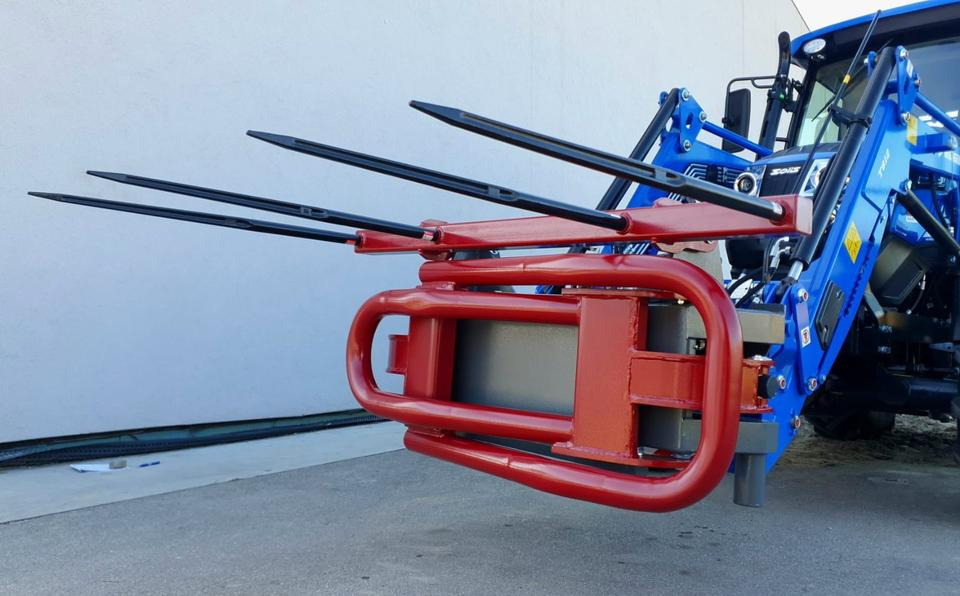 Ballenzange mit Zinken Rundbellenzange Silozange Frontlader Euro - Stezaljka: slika 4 Ballenzange mit Zinken Rundbellenzange Silozange Frontlader Euro - Stezaljka: slika 4