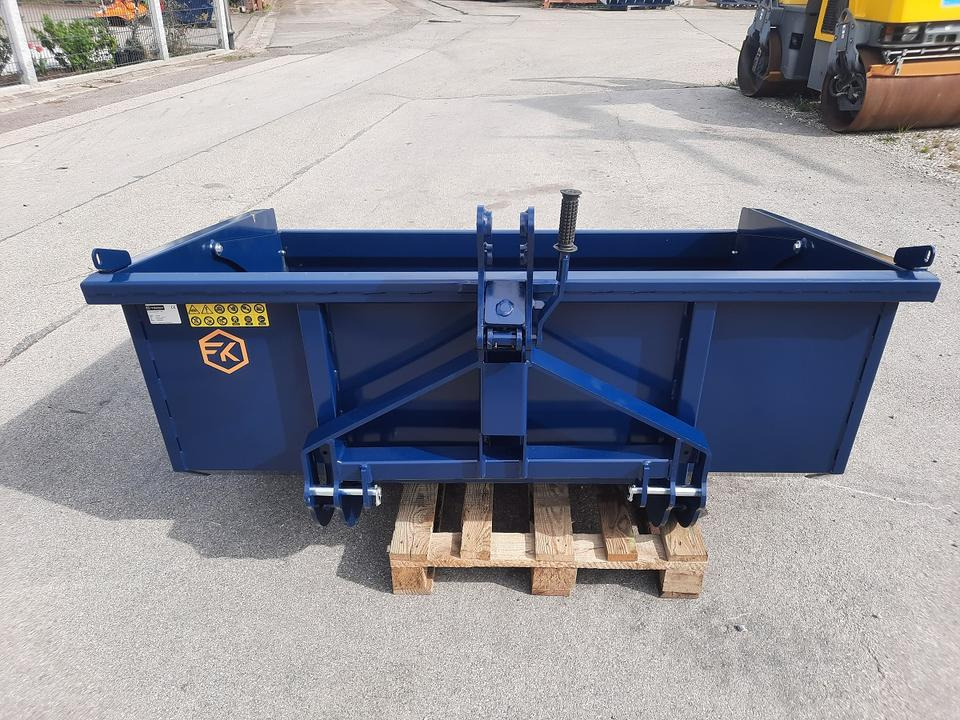 Heckcontainer 1,8 Container kippbar Schlepper Heckmulde Schaufel - Utovarna kašika: slika 1 Heckcontainer 1,8 Container kippbar Schlepper Heckmulde Schaufel - Utovarna kašika: slika 1