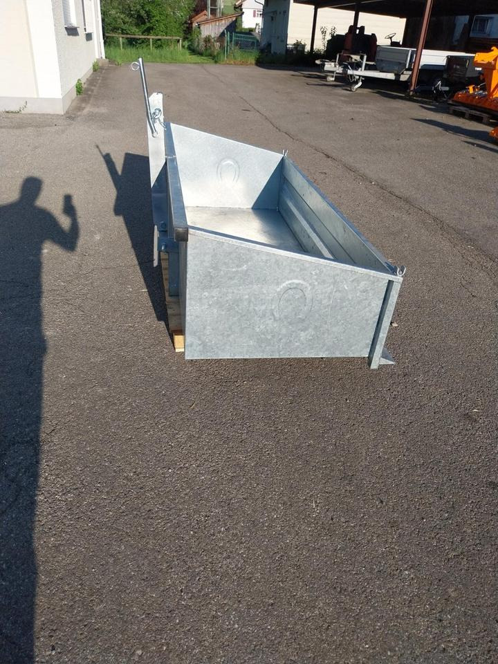 Kippmulde 2m Heckmulde Transportbox verzinkt Heckcontainer - Utovarna kašika: slika 3 Kippmulde 2m Heckmulde Transportbox verzinkt Heckcontainer - Utovarna kašika: slika 3