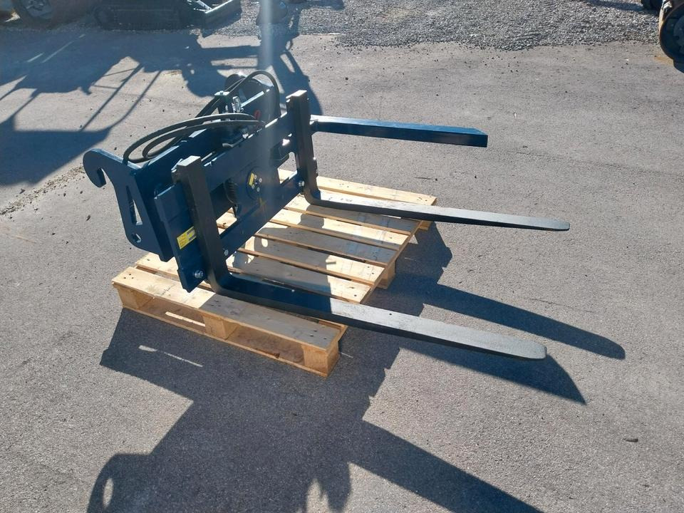 Kistendrehgerät Drehgerät Palettengabel Kramer Radlader Cat Volvo - Viljuška za Utovarivač točkaš: slika 1 Kistendrehgerät Drehgerät Palettengabel Kramer Radlader Cat Volvo - Viljuška za Utovarivač točkaš: slika 1