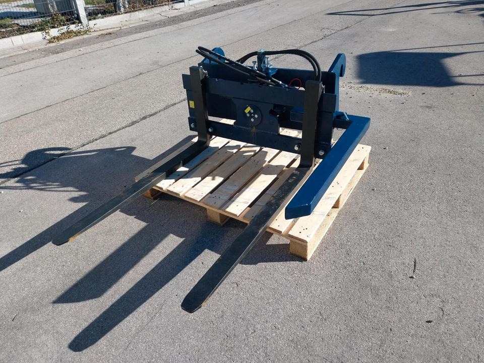 Kistendrehgerät Drehgerät Palettengabel Kramer Radlader Cat Volvo - Viljuška za Utovarivač točkaš: slika 3 Kistendrehgerät Drehgerät Palettengabel Kramer Radlader Cat Volvo - Viljuška za Utovarivač točkaš: slika 3