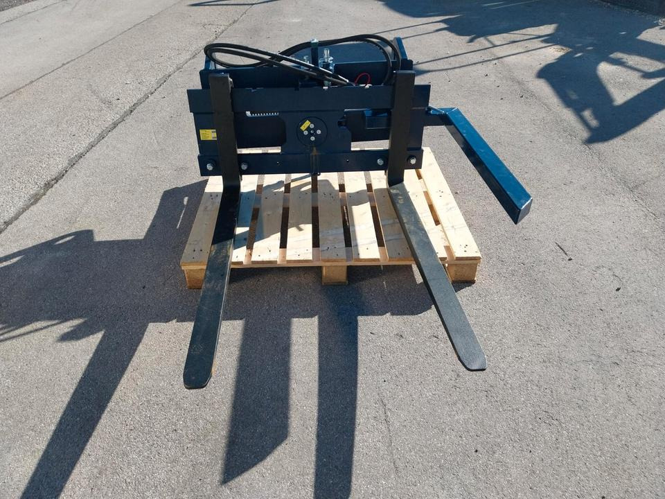 Kistendrehgerät Drehgerät Palettengabel Kramer Radlader Cat Volvo - Viljuška za Utovarivač točkaš: slika 2 Kistendrehgerät Drehgerät Palettengabel Kramer Radlader Cat Volvo - Viljuška za Utovarivač točkaš: slika 2