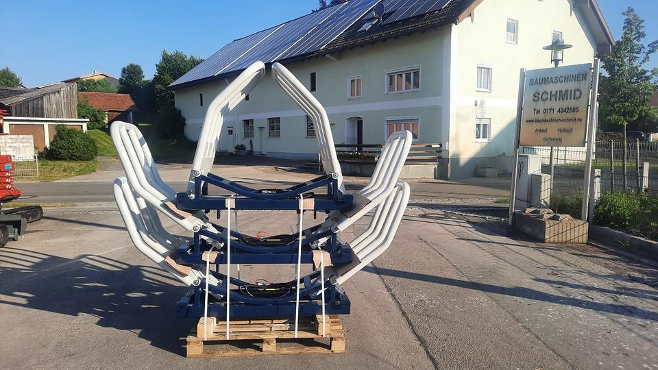 Rundbellenzange Ballenzange Silozange Frontlader Ballengabel Euro - Stezaljka: slika 1 Rundbellenzange Ballenzange Silozange Frontlader Ballengabel Euro - Stezaljka: slika 1