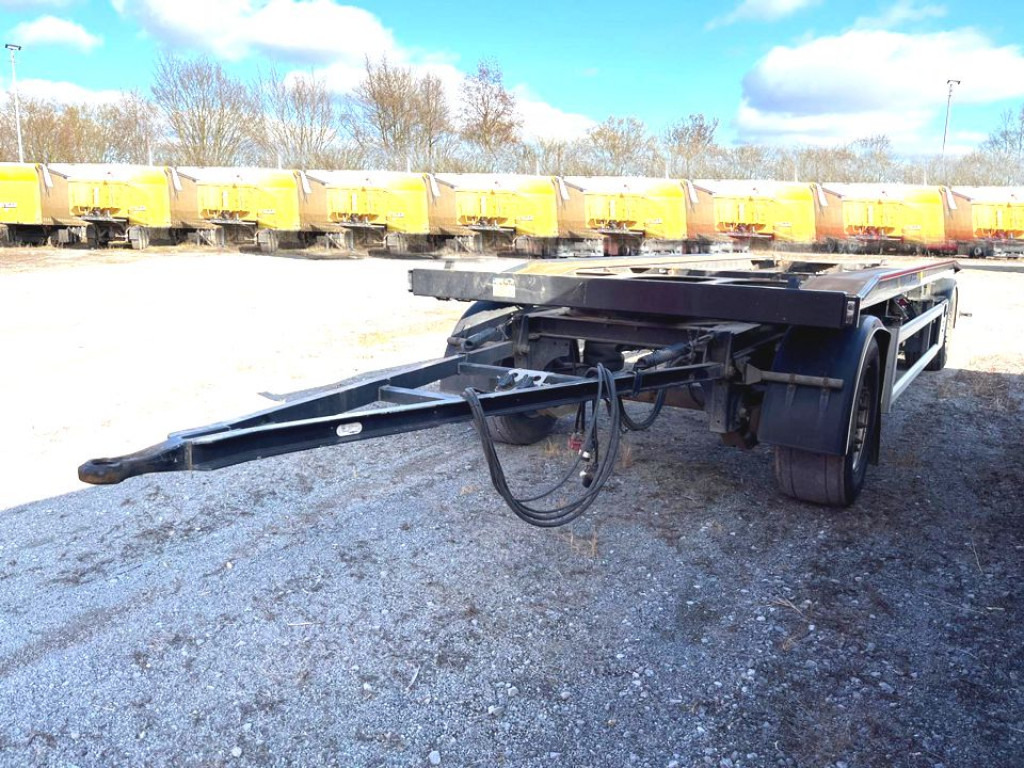 HUEFFERMANN 2-achs Abrollanhänger HAR 18.70 Containeranhänger - Abrol/ Autopodizač prikolica: slika 1 HUEFFERMANN 2-achs Abrollanhänger HAR 18.70 Containeranhänger - Abrol/ Autopodizač prikolica: slika 1