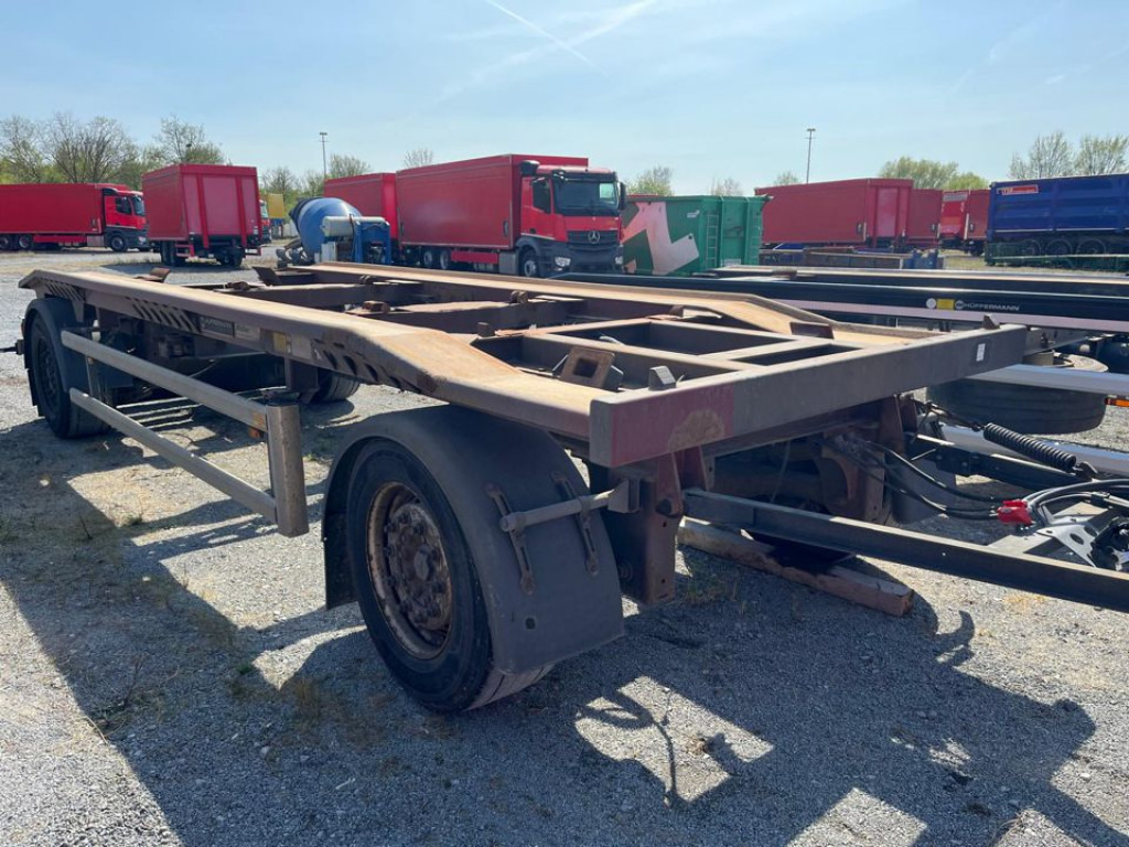 HUEFFERMANN 2-achs Abrollanhänger HAR 18.70 Containeranhänger - Abrol/ Autopodizač prikolica: slika 2 HUEFFERMANN 2-achs Abrollanhänger HAR 18.70 Containeranhänger - Abrol/ Autopodizač prikolica: slika 2