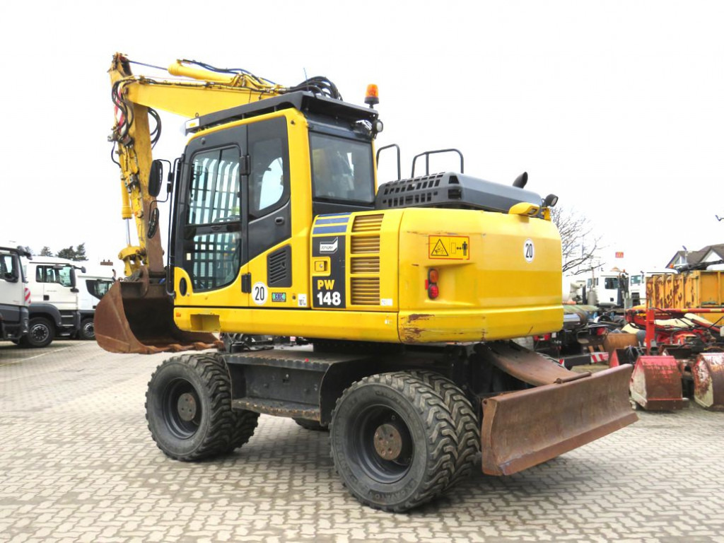Bager točkaš KOMATSU HANOMAG Mobilbagger PW 148 - 8 Bagger 6.824h Deutsch top: slika 7 Bager točkaš KOMATSU HANOMAG Mobilbagger PW 148 - 8 Bagger 6.824h Deutsch top: slika 7