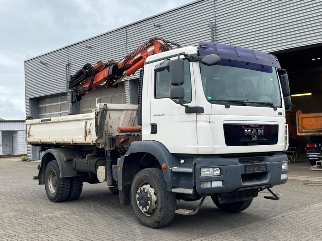 MAN TG-M 18.290 4x4 BB 2-Achs Allradkipper Kran Atlas 105+Funk - Istovarivač, Kamion sa dizalicom: slika 5 MAN TG-M 18.290 4x4 BB 2-Achs Allradkipper Kran Atlas 105+Funk - Istovarivač, Kamion sa dizalicom: slika 5