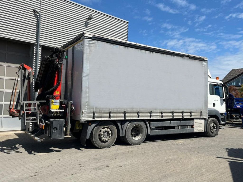 MAN TG-S 26.400 6x2-2 BL Pritsche Heckkran 5xhydr.Au - Kamion sa tovarnim sandukom, Kamion sa dizalicom: slika 4 MAN TG-S 26.400 6x2-2 BL Pritsche Heckkran 5xhydr.Au - Kamion sa tovarnim sandukom, Kamion sa dizalicom: slika 4