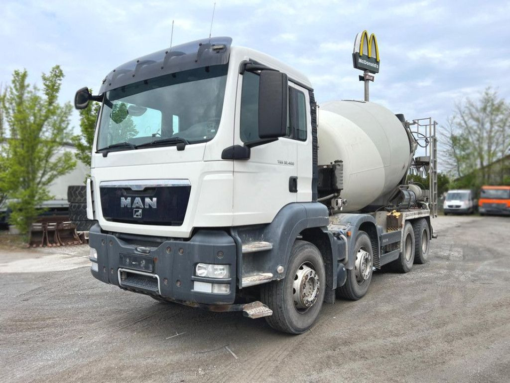 MAN TG-S 32.400 8x4 BB Betonmischer Stetter 9m³ Deut - Mikser za beton: slika 1 MAN TG-S 32.400 8x4 BB Betonmischer Stetter 9m³ Deut - Mikser za beton: slika 1