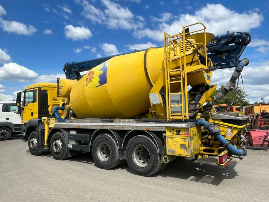 MAN TG-S 35.360 8x4 BB Pumi Pumi 24mKolbenpumpe deut - Auto pumpa za beton: slika 3 MAN TG-S 35.360 8x4 BB Pumi Pumi 24mKolbenpumpe deut - Auto pumpa za beton: slika 3