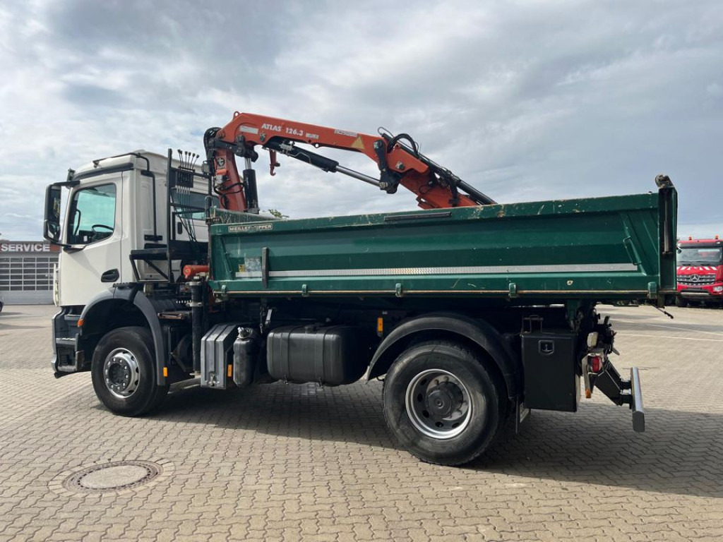 Istovarivač, Kamion sa dizalicom MERCEDES-BENZ Arocs 1835 K 2-Achs Kipper Kran Atlas 126.3: slika 9