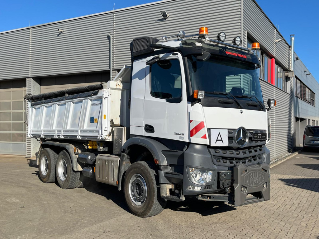 MERCEDES-BENZ Arocs 2645 K 6x4 3-Achs Kipper gr. Meiller Bordmatik 2 Stempel - Istovarivač: slika 5 MERCEDES-BENZ Arocs 2645 K 6x4 3-Achs Kipper gr. Meiller Bordmatik 2 Stempel - Istovarivač: slika 5