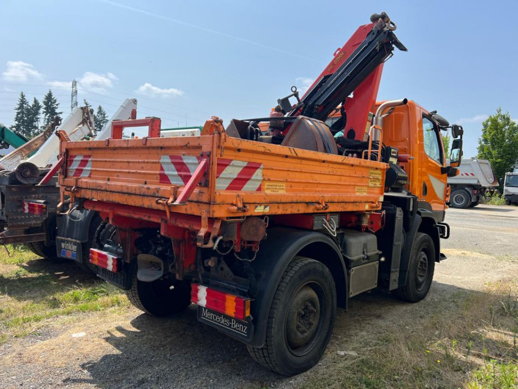 Istovarivač, Kamion sa dizalicom MERCEDES-BENZ Unimog U20 2-Achs Allradkipper Kran Palfinger Kran: slika 7 Istovarivač, Kamion sa dizalicom MERCEDES-BENZ Unimog U20 2-Achs Allradkipper Kran Palfinger Kran: slika 7