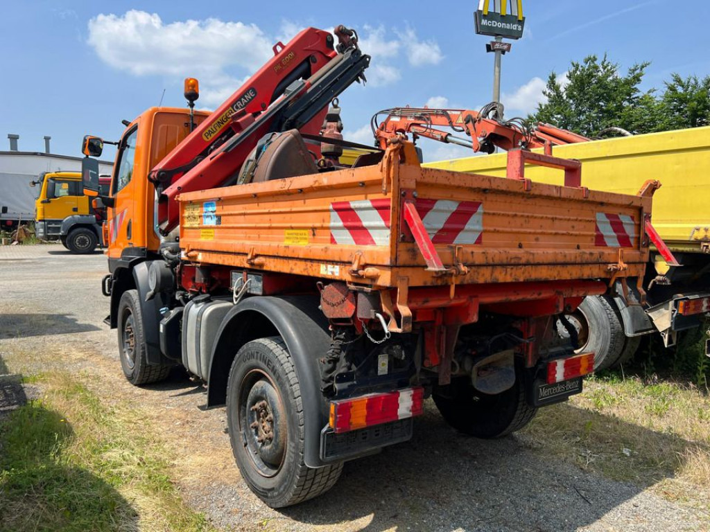 Istovarivač, Kamion sa dizalicom MERCEDES-BENZ Unimog U20 2-Achs Allradkipper Kran Palfinger Kran: slika 9 Istovarivač, Kamion sa dizalicom MERCEDES-BENZ Unimog U20 2-Achs Allradkipper Kran Palfinger Kran: slika 9