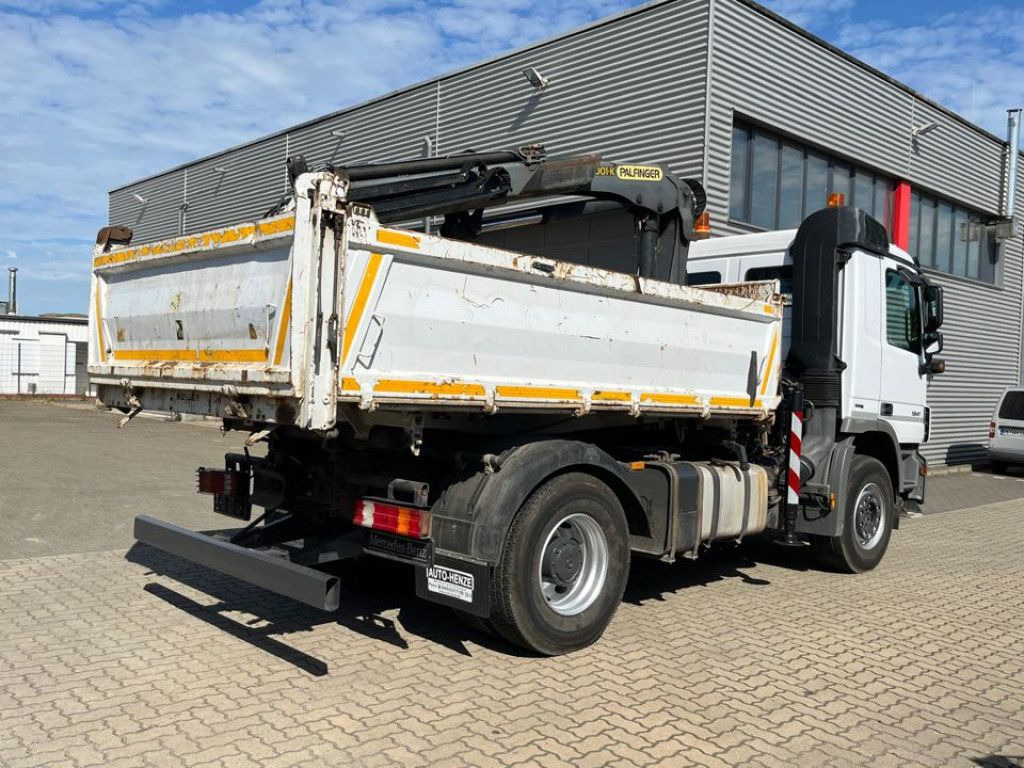 Mercedes-Benz Actros 1841 K 2-Achs Kipper Kran Funk/2xhydr+Gre - Istovarivač, Kamion sa dizalicom: slika 4 Mercedes-Benz Actros 1841 K 2-Achs Kipper Kran Funk/2xhydr+Gre - Istovarivač, Kamion sa dizalicom: slika 4