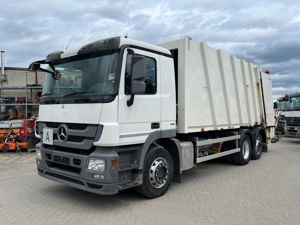 Mercedes-Benz Actros 2532 L 6x2 Müllwagen Faun Powerpress 25m³ - Kamion za smeće: slika 1 Mercedes-Benz Actros 2532 L 6x2 Müllwagen Faun Powerpress 25m³ - Kamion za smeće: slika 1